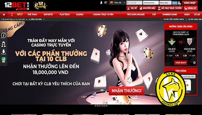 Tổng quan về link vào 12Bet: Những thông tin cần biết